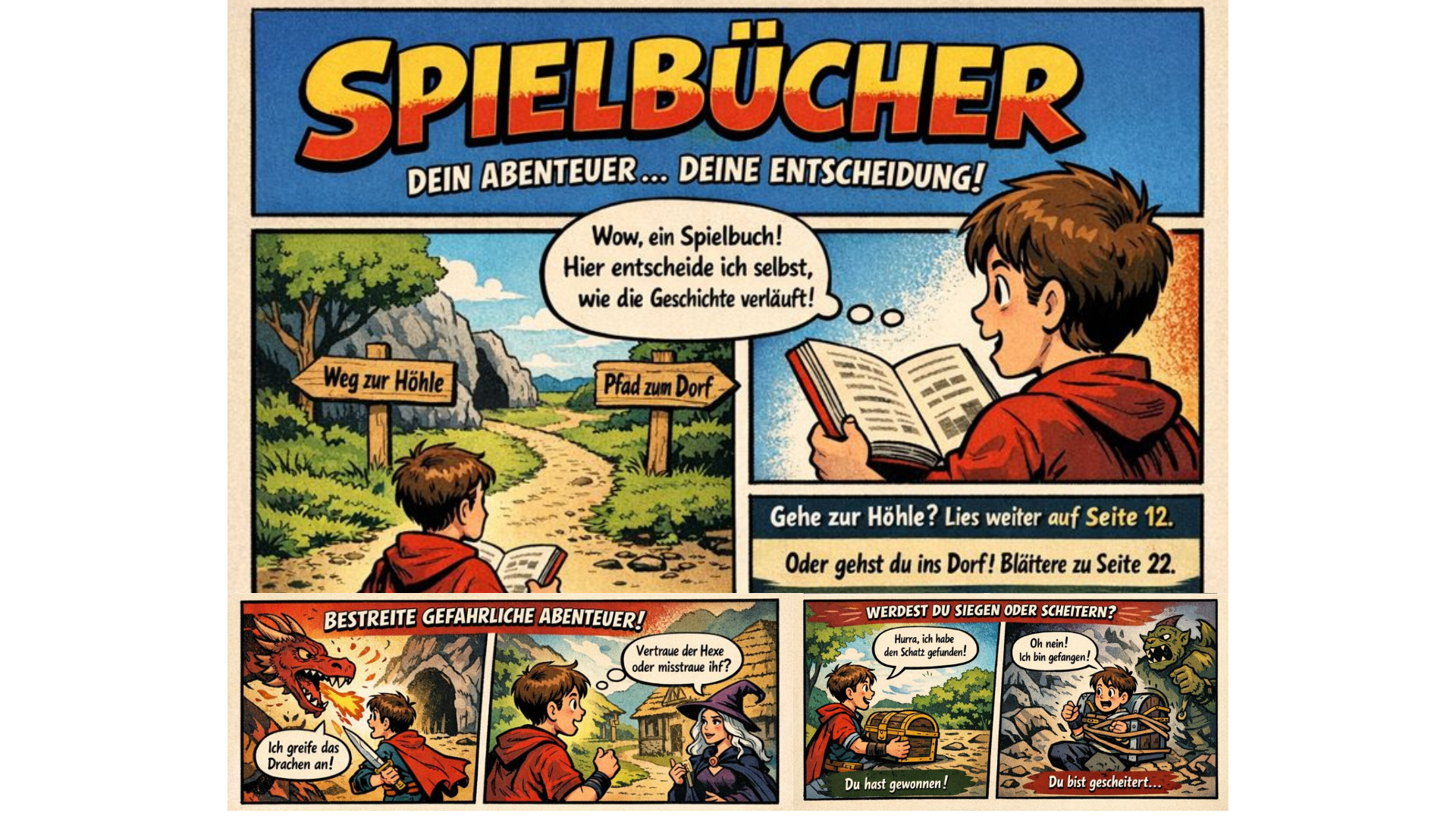 Spielebuch Abenteuer