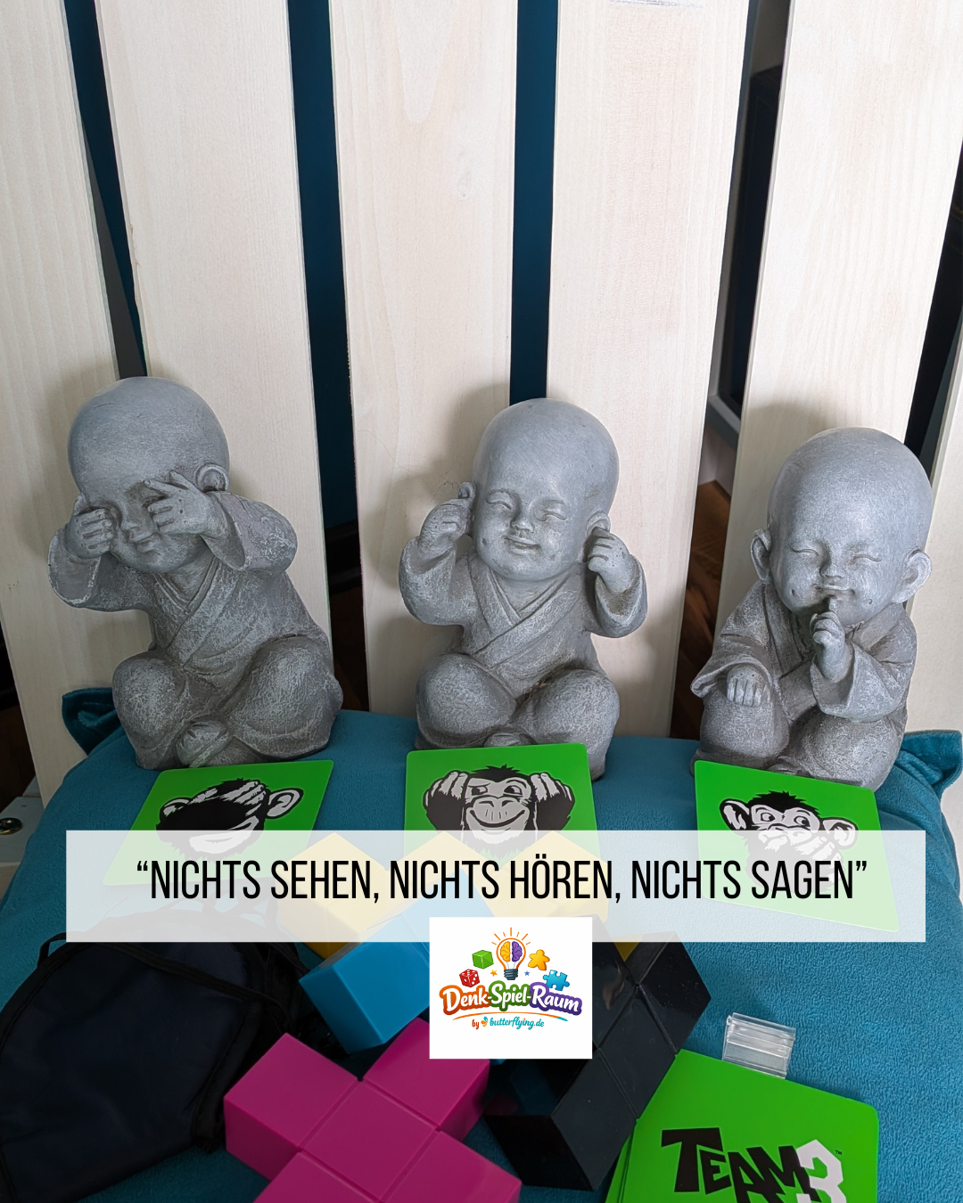 Denk-Spiel-Raum: Mit TEAM3 Kommunikation und Zusammenarbeit erleben